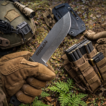 ROGAN Field Knife (RFK-PRO) Comes with sheath and belt clip.