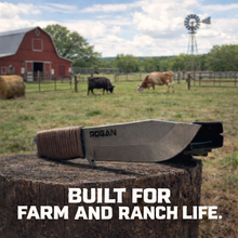 FATHER'S DAY BOGO SALE! (Add both to cart) ROGAN Field Knife - RECON (Comes with sheath and belt clip.)