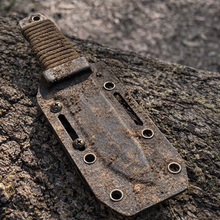 ROGAN Field Knife (RFK-PRO) Comes with sheath and belt clip.