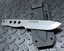 ROGAN Field Knife (RFK-PRO) Comes with sheath and belt clip.