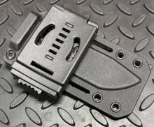 Universal fold over belt attachment for kydex sheath (Includes hardware)