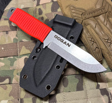 ROGAN Field Knife (RFK-PRO) Comes with sheath and belt clip.