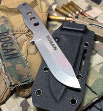 ROGAN Field Knife (RFK-PRO) Comes with sheath and belt clip.