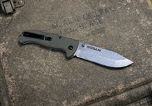 ROGUE Folding Knife-Gen 1 Special Edition OD Green/Stonewash.