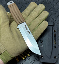 ROGAN Field Knife (RFK-PRO) Comes with sheath and belt clip.