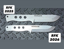 ROGAN Field Knife (RFK-PRO) Comes with sheath and belt clip.