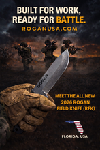 FATHER'S DAY BOGO SALE! (Add both to cart) ROGAN Field Knife - RECON (Comes with sheath and belt clip.)