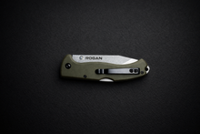 ROGUE Folding Knife-Gen 1 Special Edition OD Green/Stonewash.